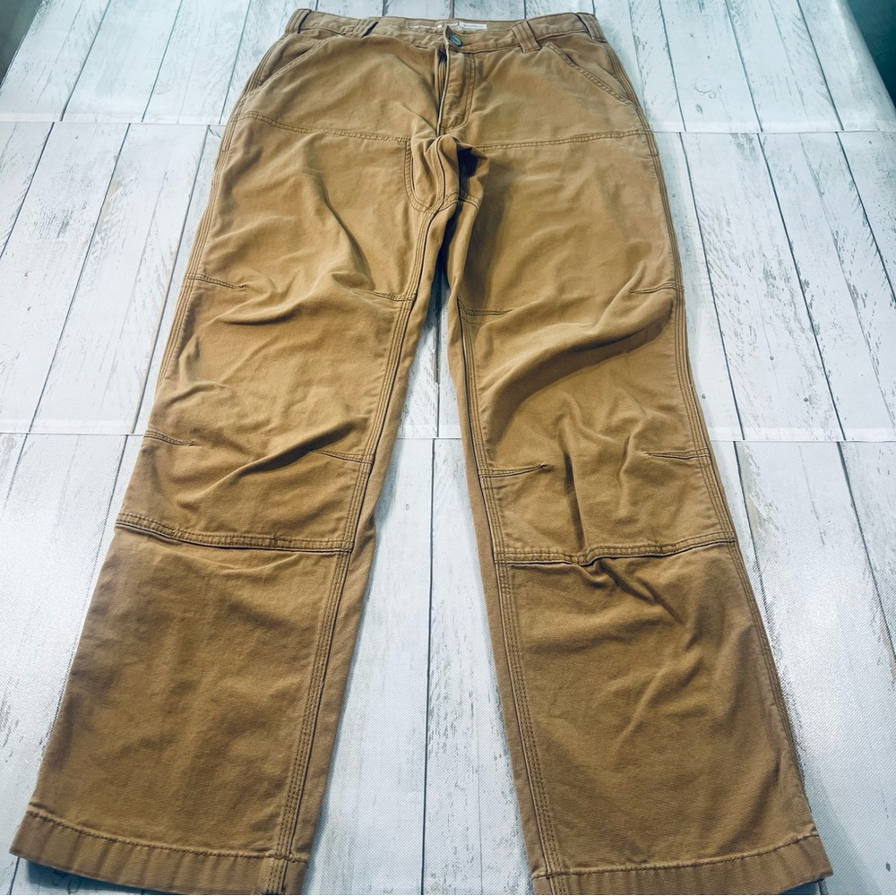 Carhartt Relaxed Fit Canvas Double Knee Utility Work Pants 32x32 - Picture 8 of 9